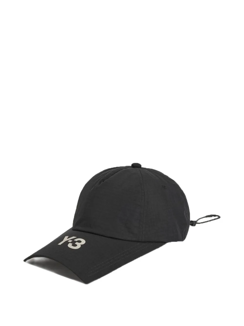 Y-3 logo-detail baseball hat - Nero
