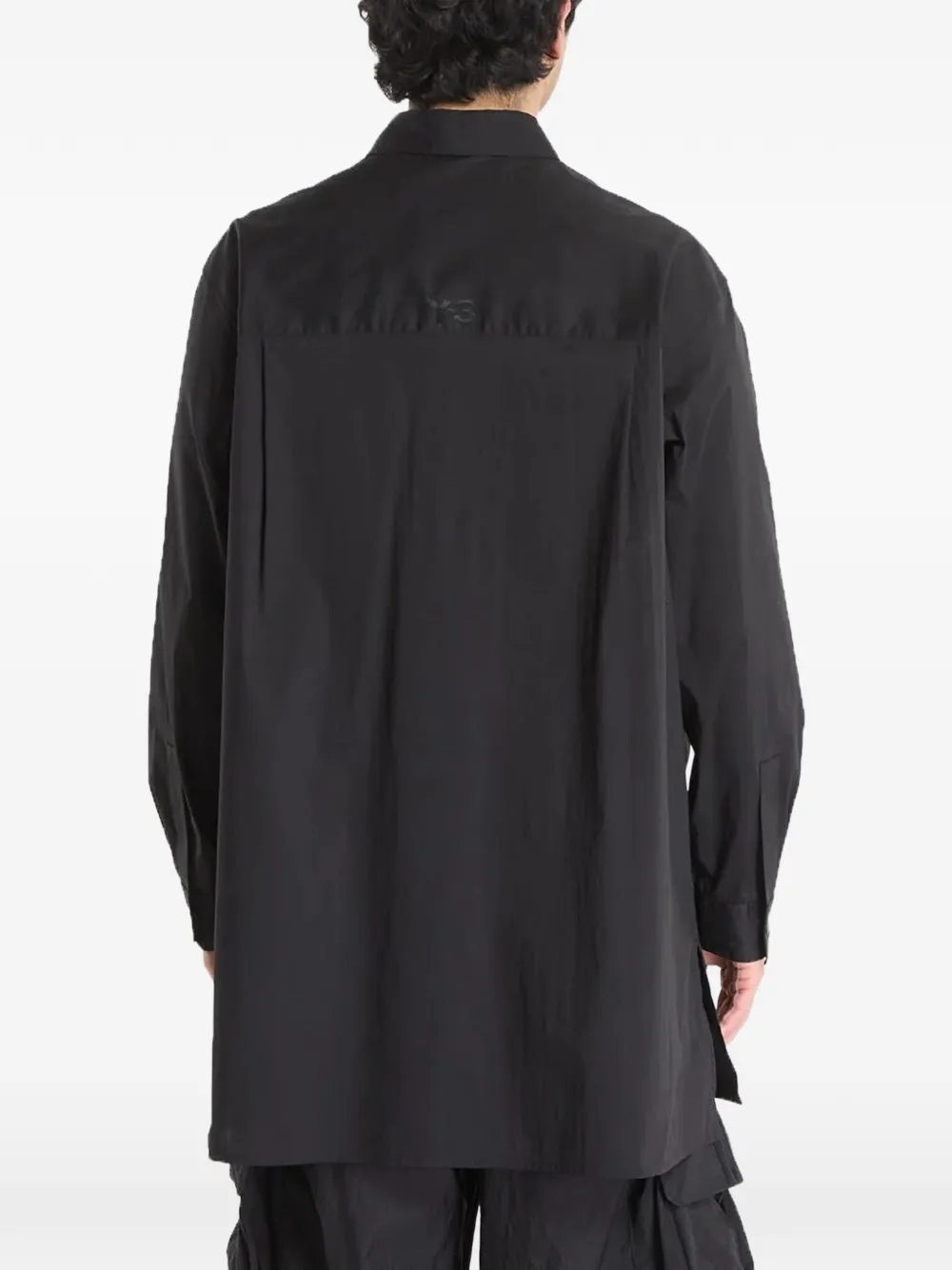 Y-3 UT overhemd met lange mouwen Zwart