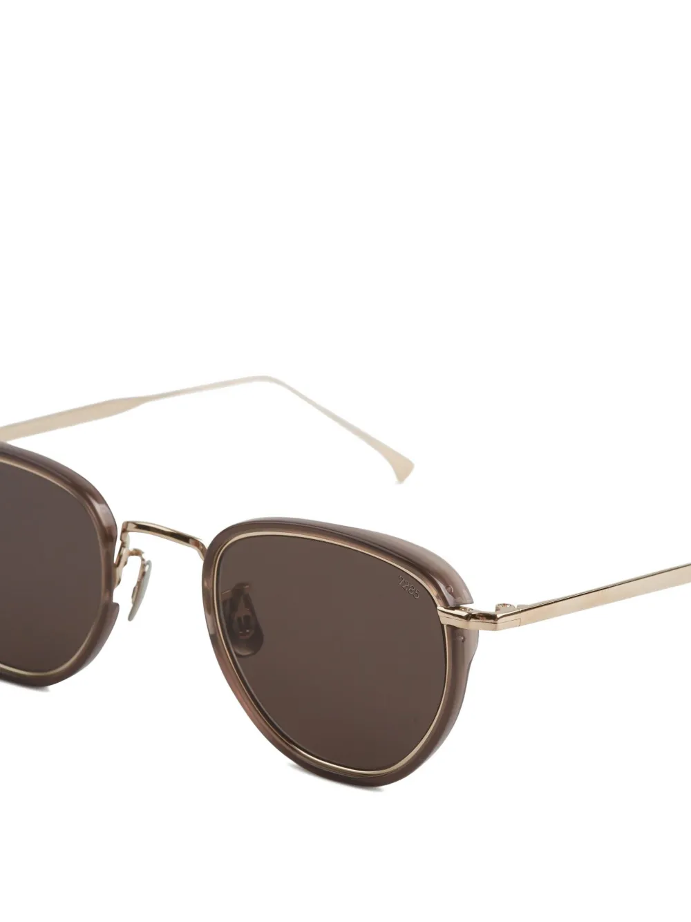 Eyevan7285 oval-frame sunglasses Goud