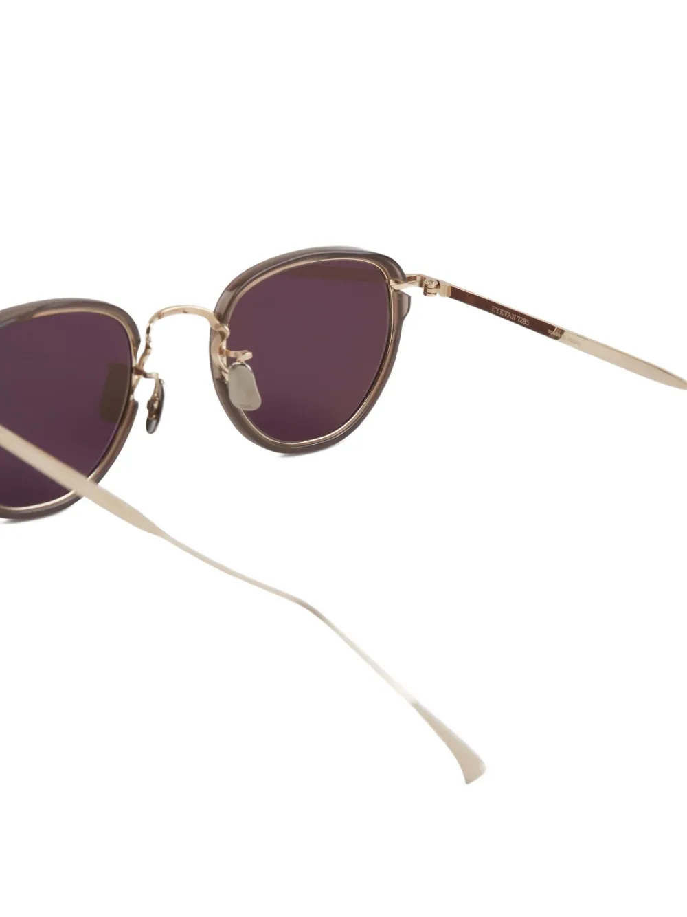 Eyevan7285 oval-frame sunglasses Goud