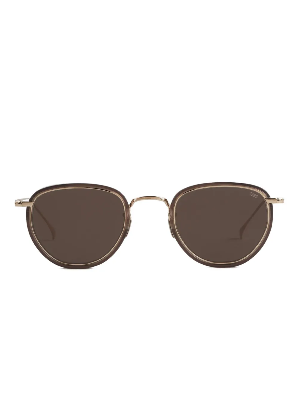 Eyevan7285 oval-frame sunglasses | Gold | Image 1