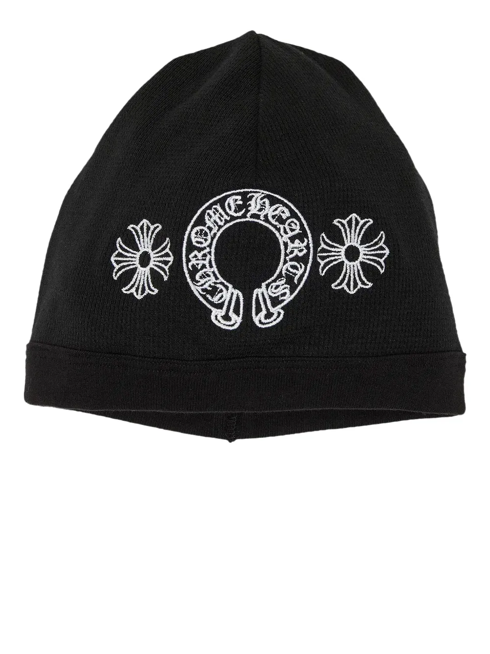 Chrome Hearts horseshoe beanie hat | Black | Image 1