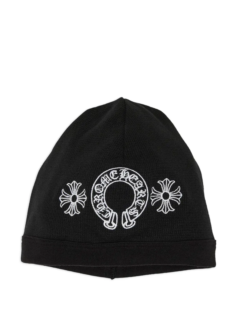 Chrome Hearts horseshoe beanie hat | Black | Image 1