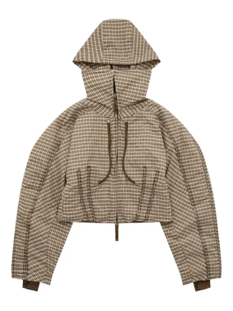 Nike x KNWLS check-pattern jacket