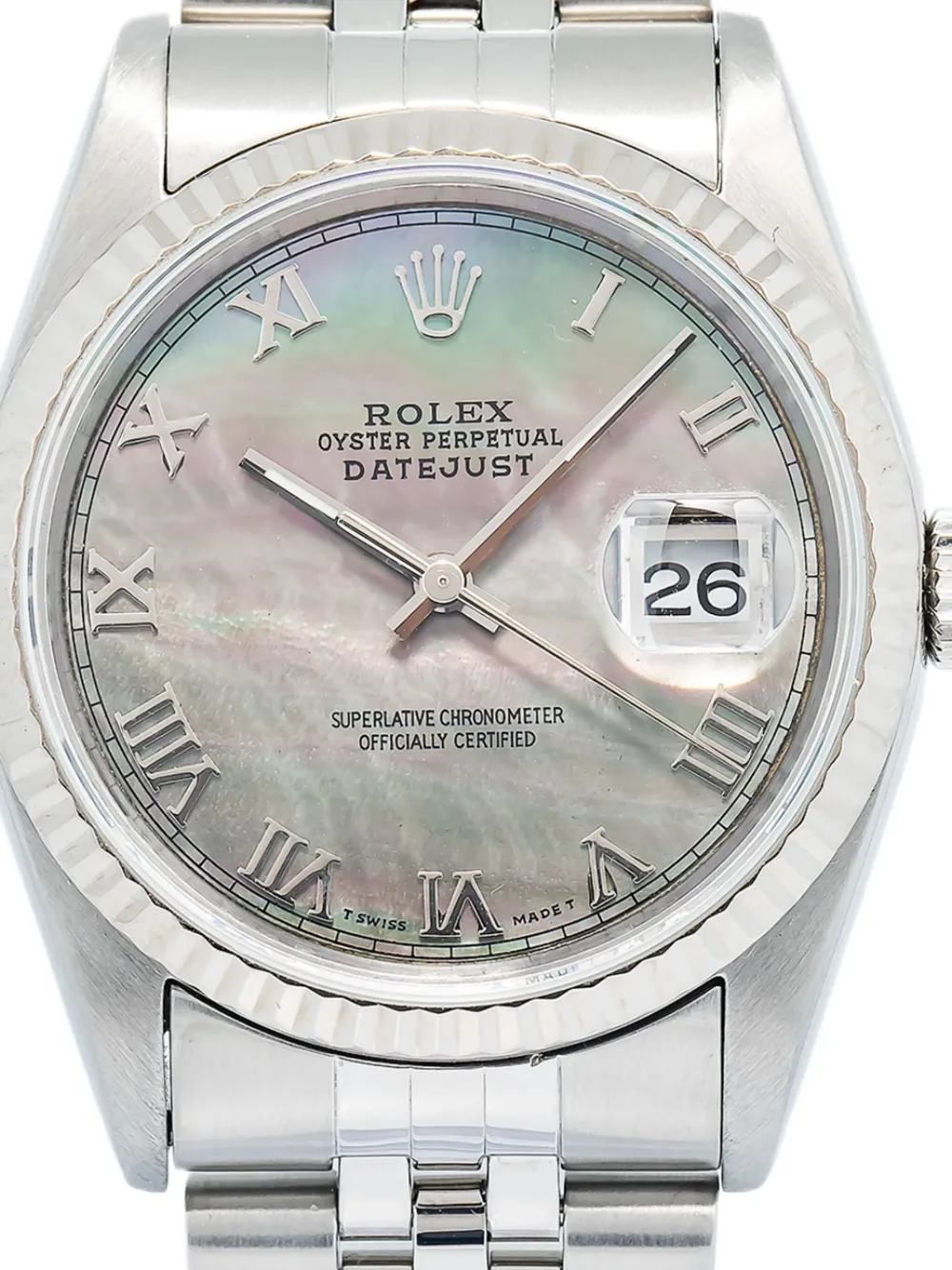 Rolex reloj Datejust de 36mm en oro blanco de 18kt | Relojes de vestir de archivo | Image 2