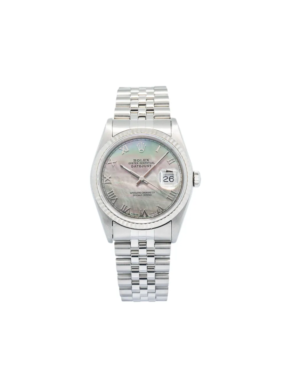 Rolex reloj Datejust de 36mm en oro blanco de 18kt | neutro | Image 1