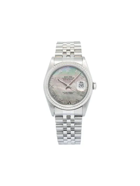 Rolex reloj Datejust de 36mm en oro blanco de 18kt