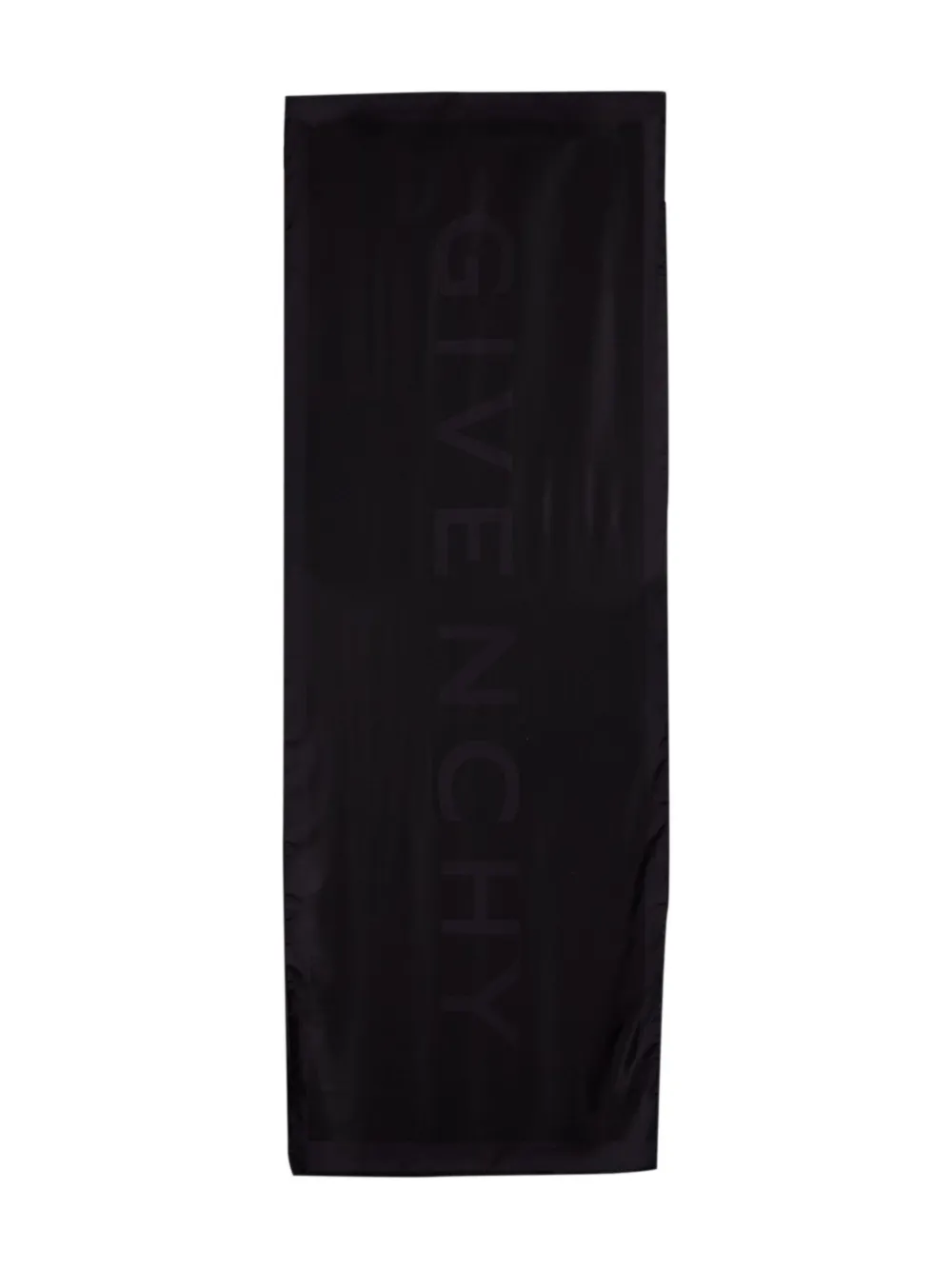 Givenchy Logo-printed Scarf In Black