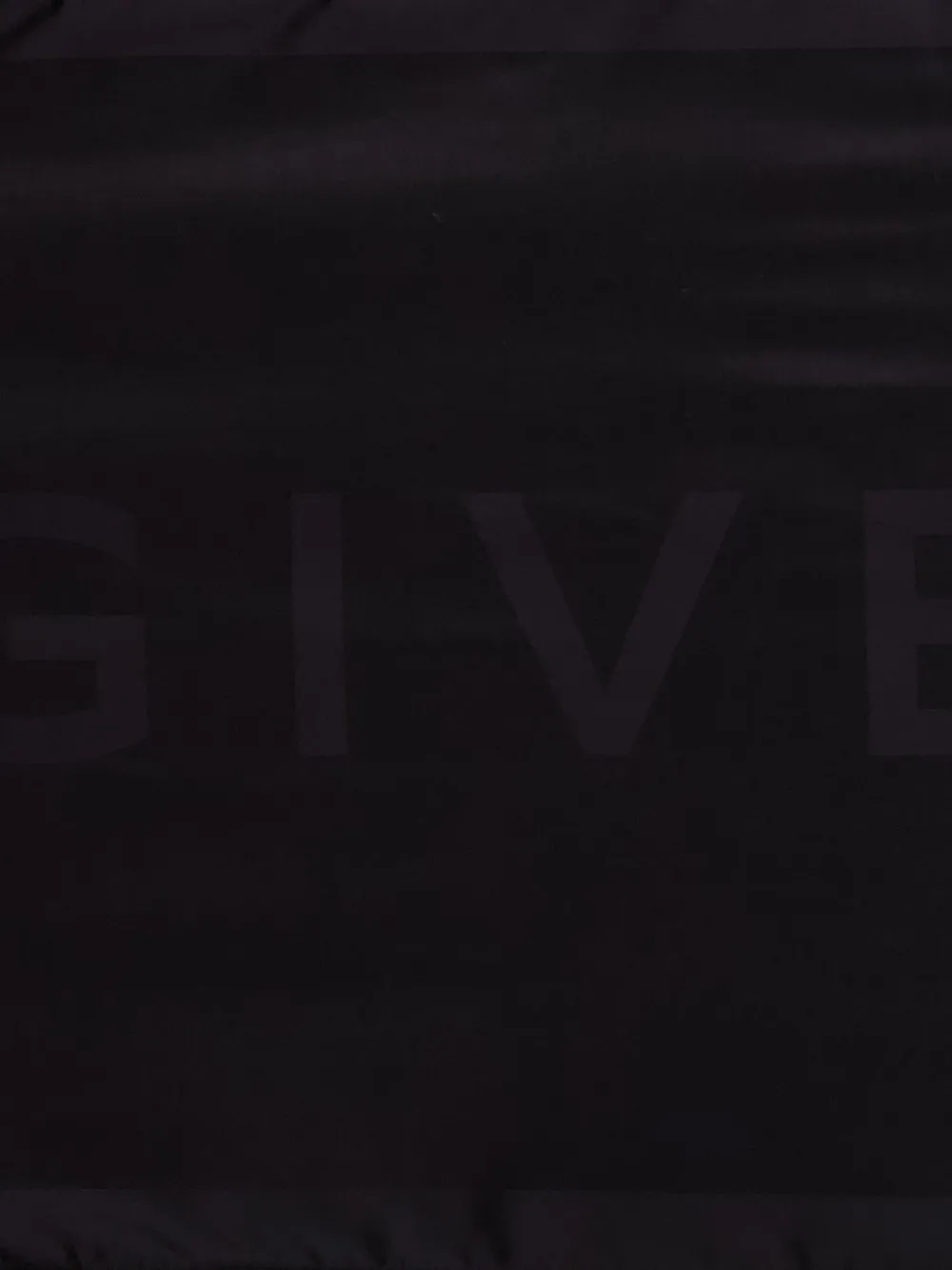 Givenchy Logo-printed Scarf In Black