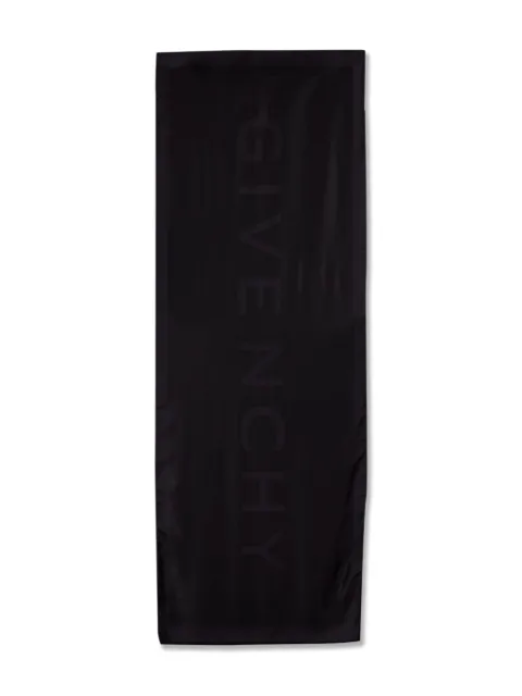 Givenchy logo-printed scarf