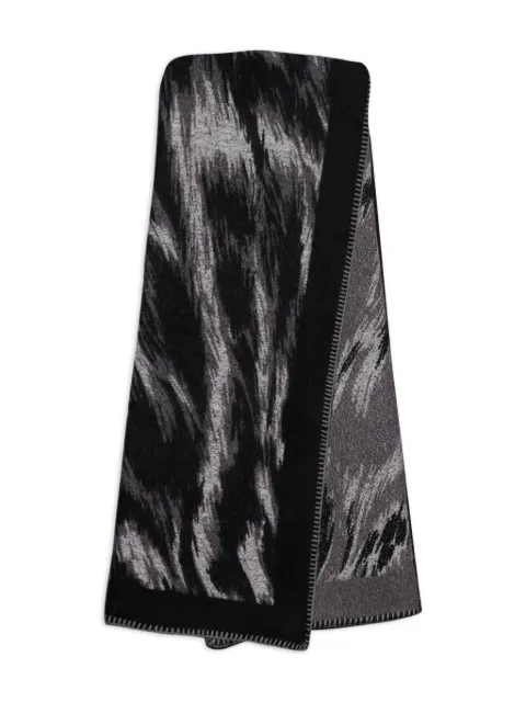 Givenchy animal-print jacquard scarf