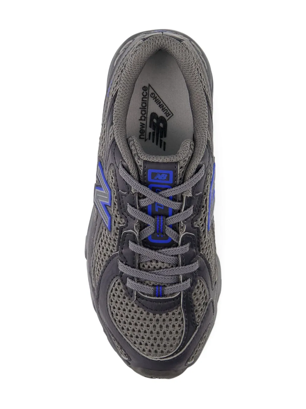 New Balance Kids 740 Bungee Lace sneakers met logo Grijs