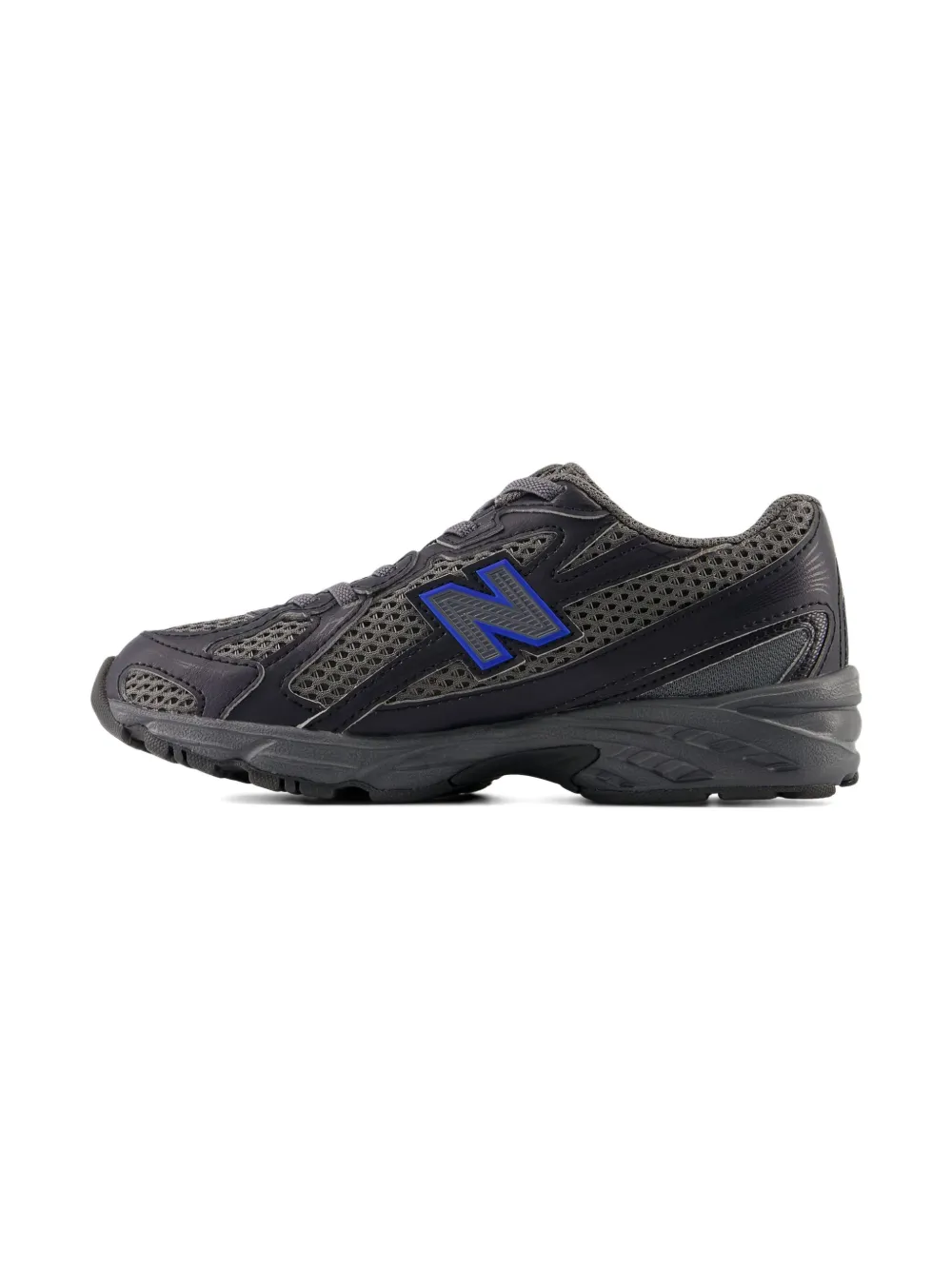 New Balance Kids 740 Bungee Lace sneakers met logo Grijs