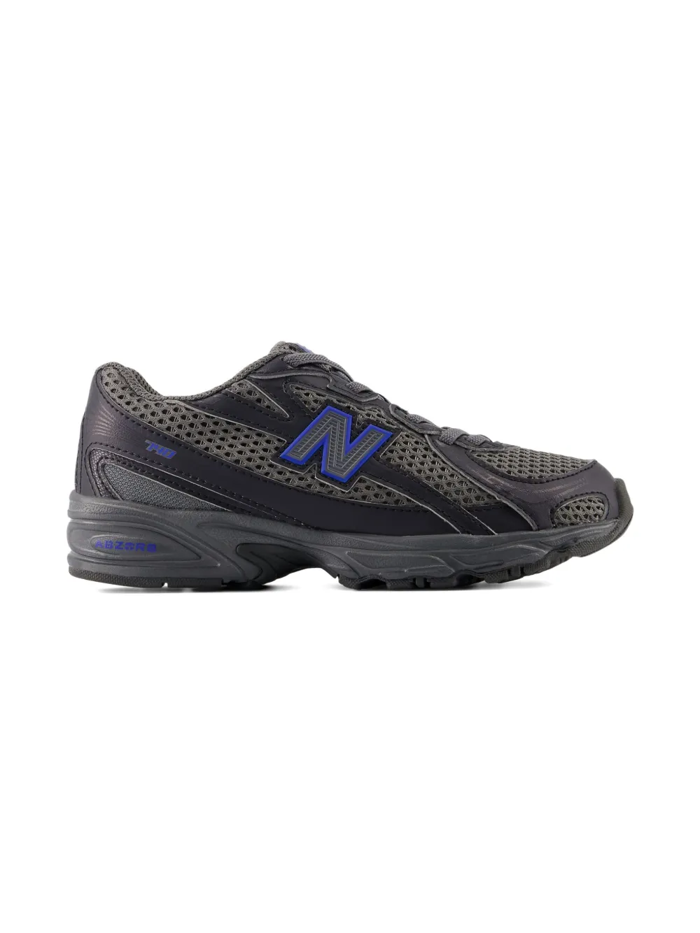 New Balance Kids 740 Bungee Lace sneakers met logo - Grijs