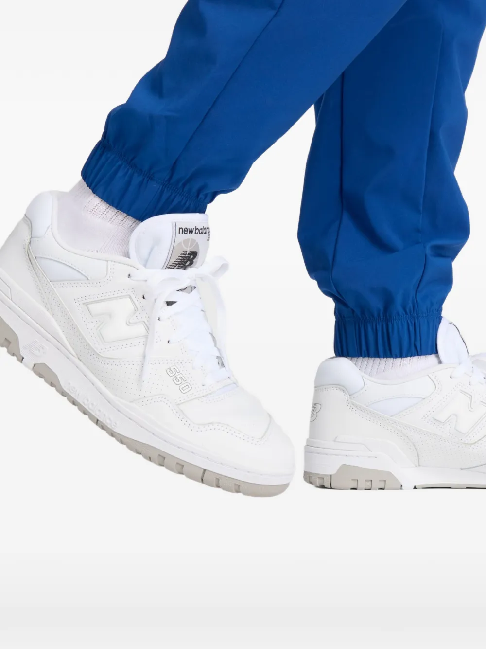 New Balance Trainingsbroek met grafisch detail Blauw