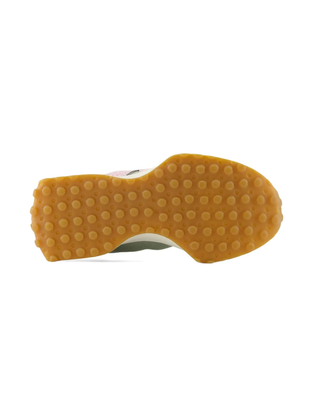 New Balance Kids 327 Bungee Lace sneakers met oversized logo Groen