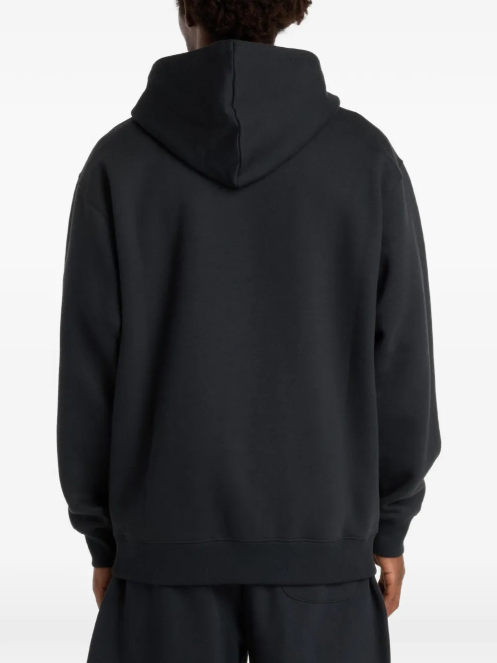 New Balance Hoodie met geborduurd logo Zwart