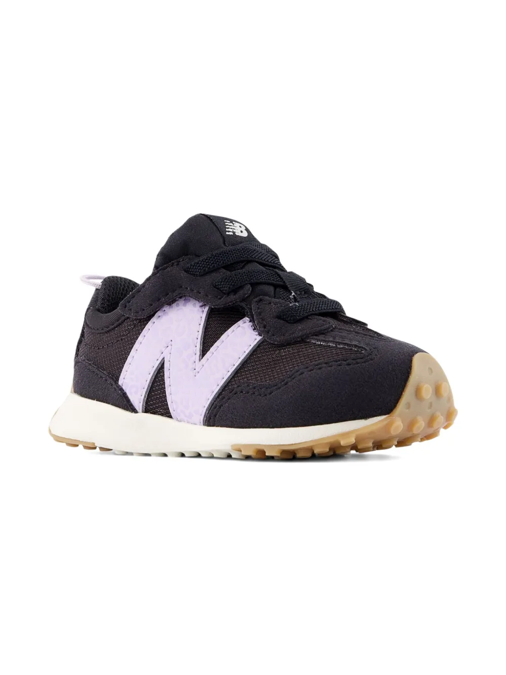 New Balance Kids 327 New-B Hook & Loop sneakers Zwart