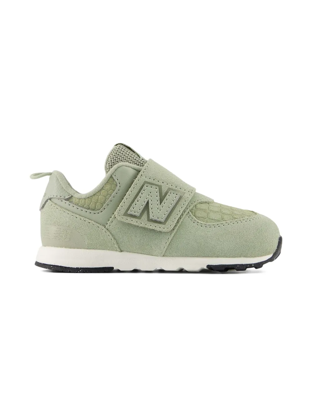 New Balance Kids 574 New-B Hook & Loop sneakers - Groen