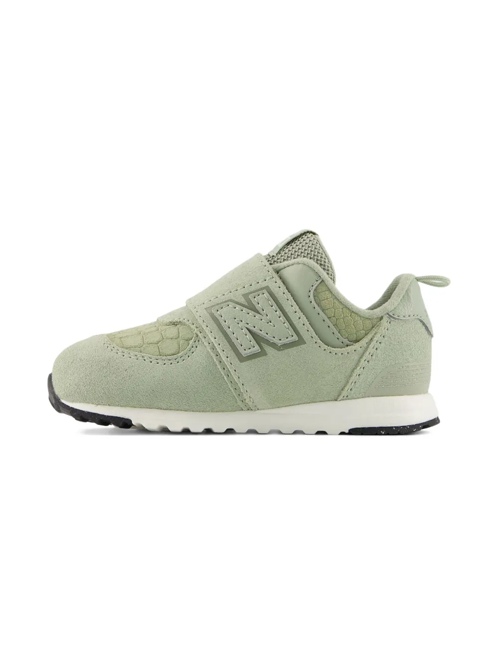 New Balance Kids 574 New-B Hook & Loop sneakers Groen