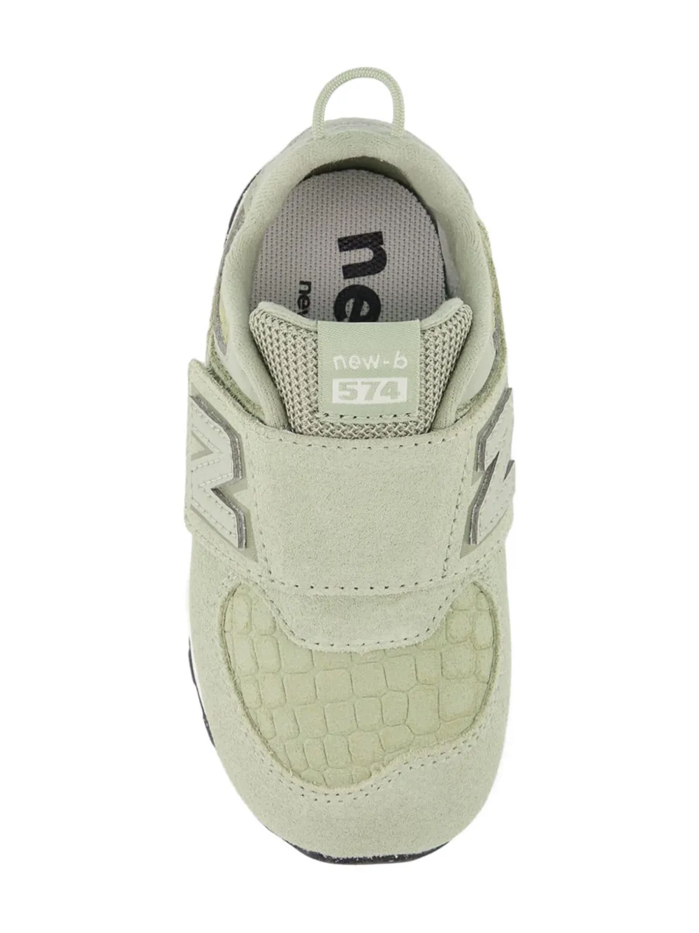 New Balance Kids 574 New-B Hook & Loop sneakers Groen