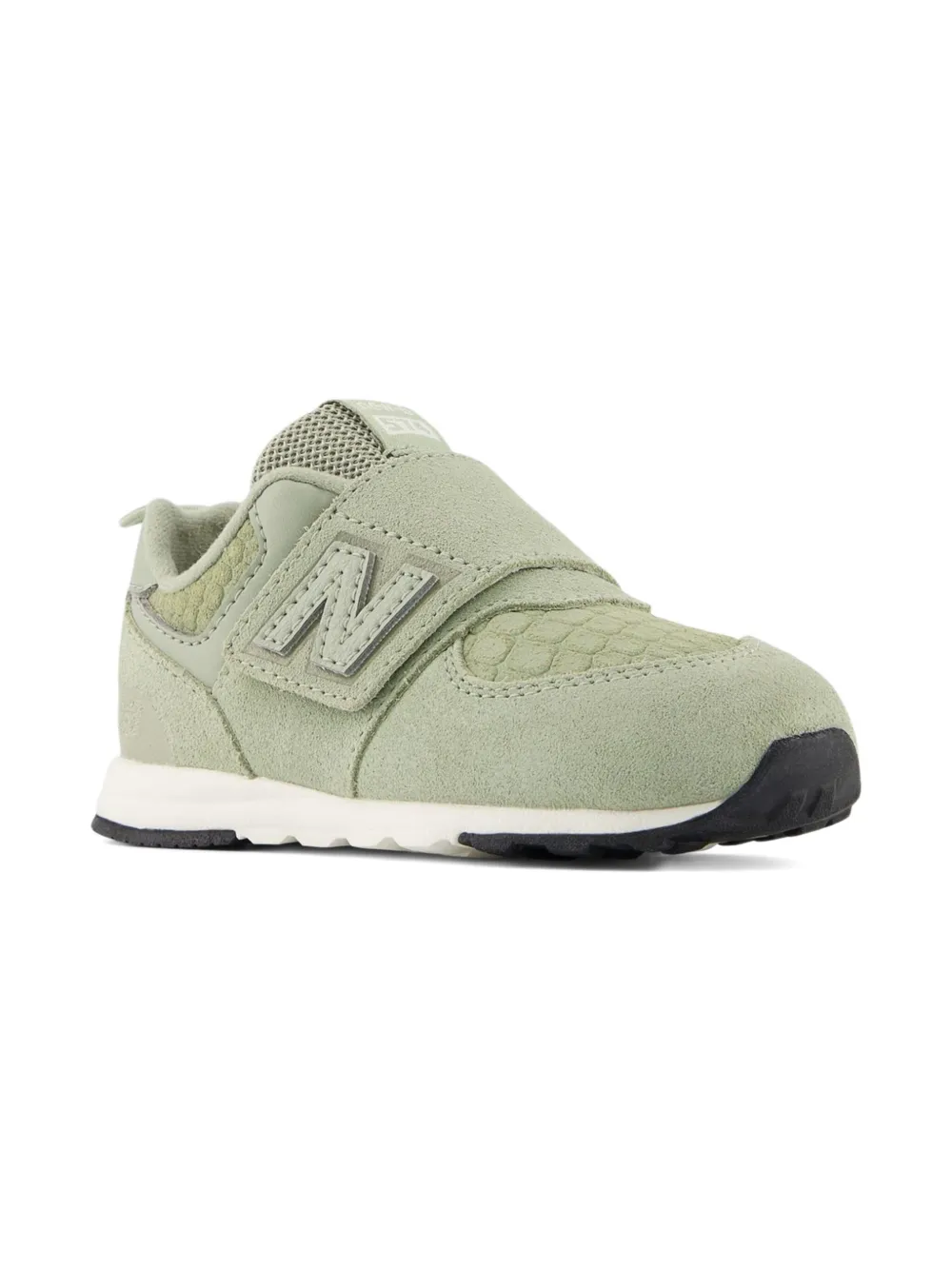 New Balance Kids 574 New-B Hook & Loop sneakers Groen
