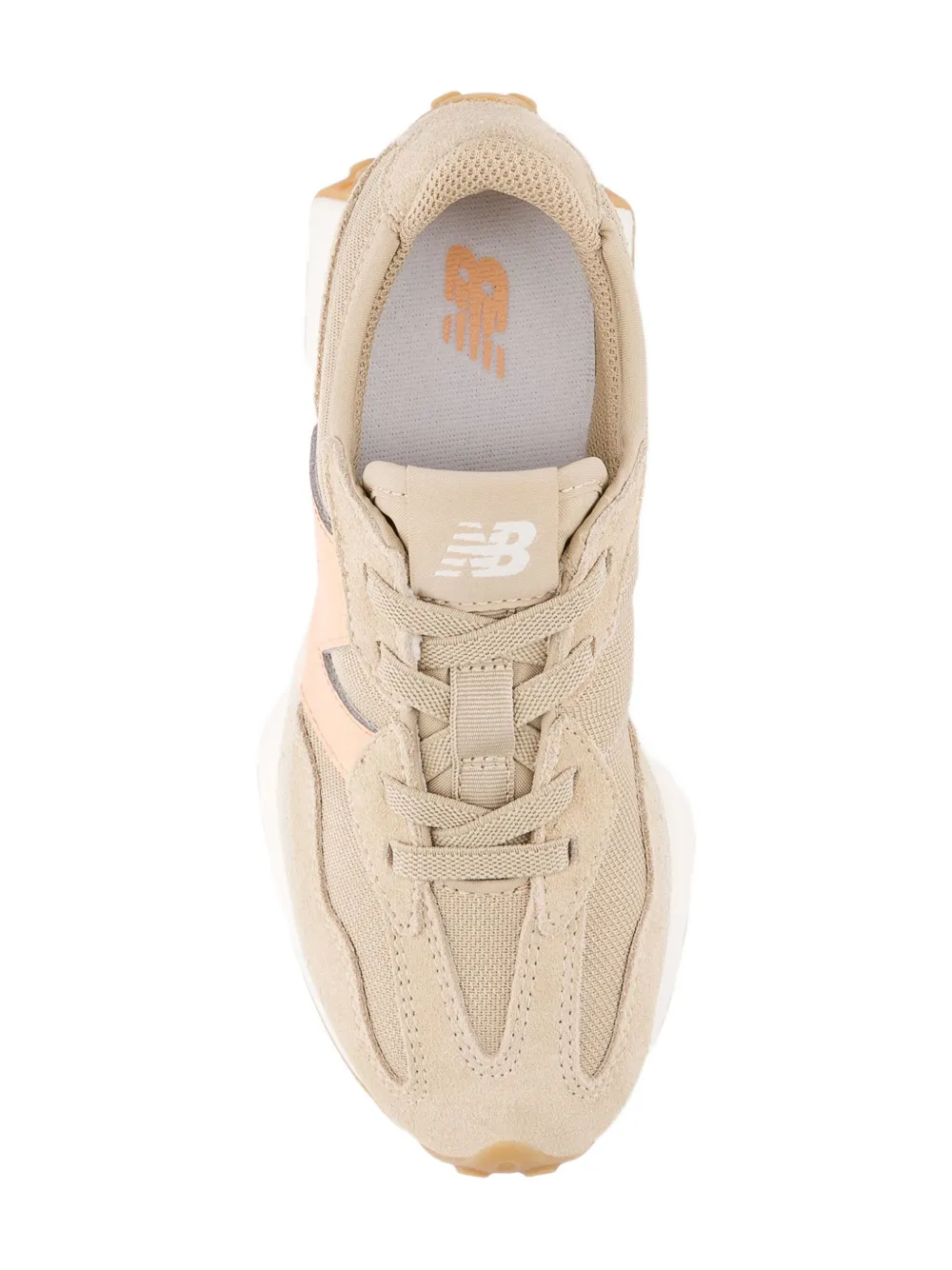 New Balance Kids 327 Lace Bungee sneakers Beige