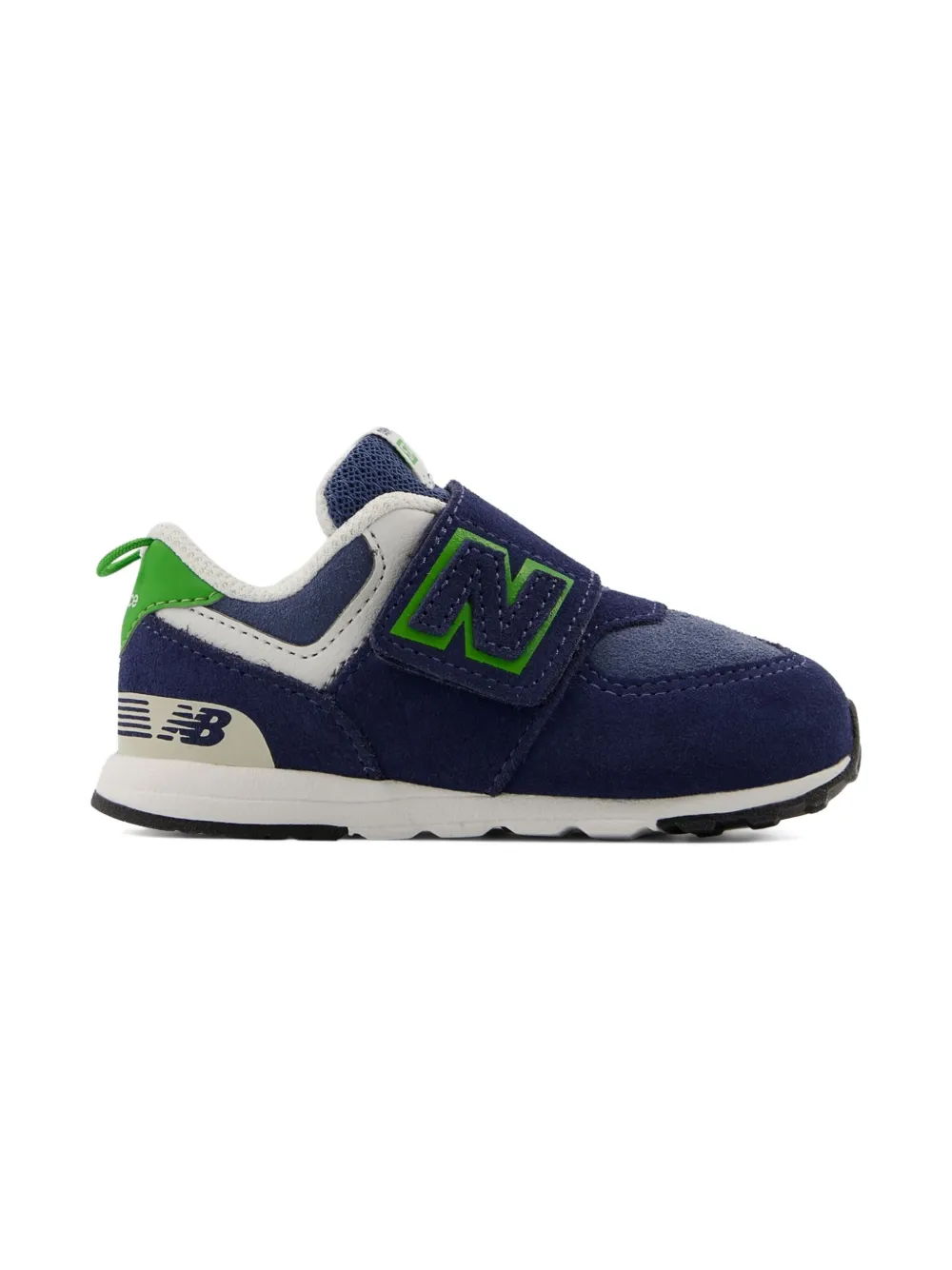 New Balance Kids 574 New-B Hook Loop sneakers - Blauw