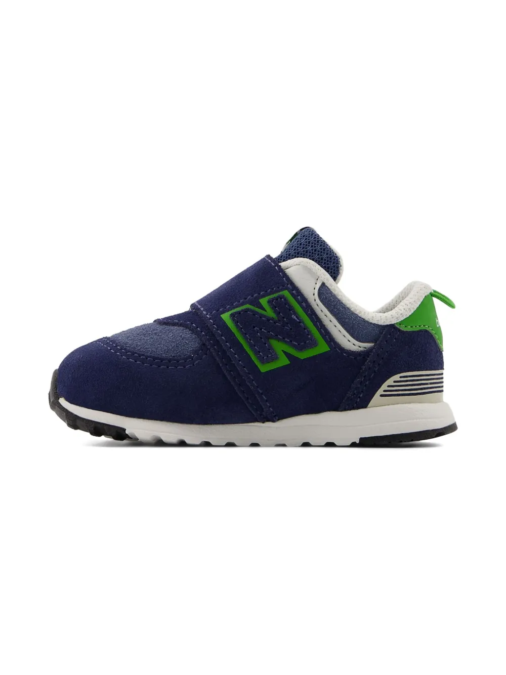 New Balance Kids 574 New-B Hook Loop sneakers Blauw
