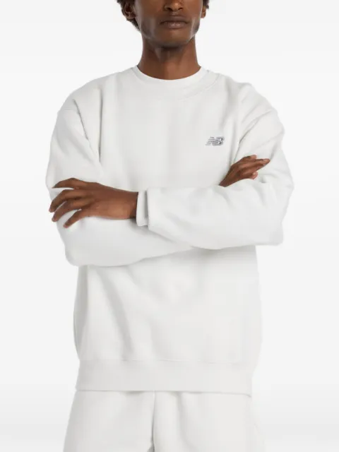 New Balance Felpa con logo ricamato