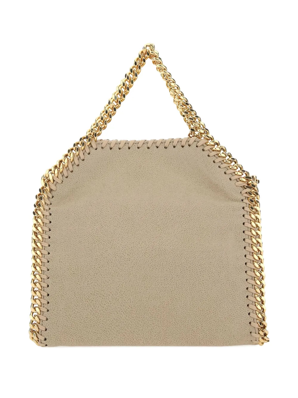 Stella McCartney shaggy deer chain Falabella handbag - Beige