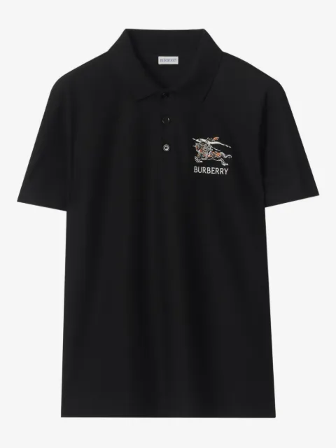 Burberry 马术骑士棉polo衫