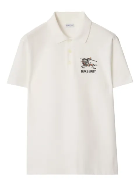 Burberry Equestrian Knight cotton polo shirt