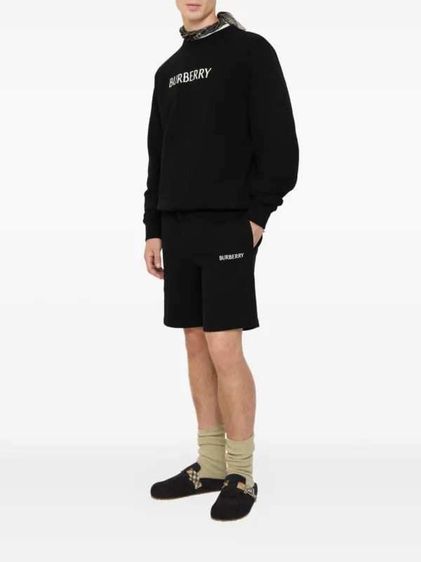 Burberry ロゴ ショートパンツ | ブラック | FARFETCH JP