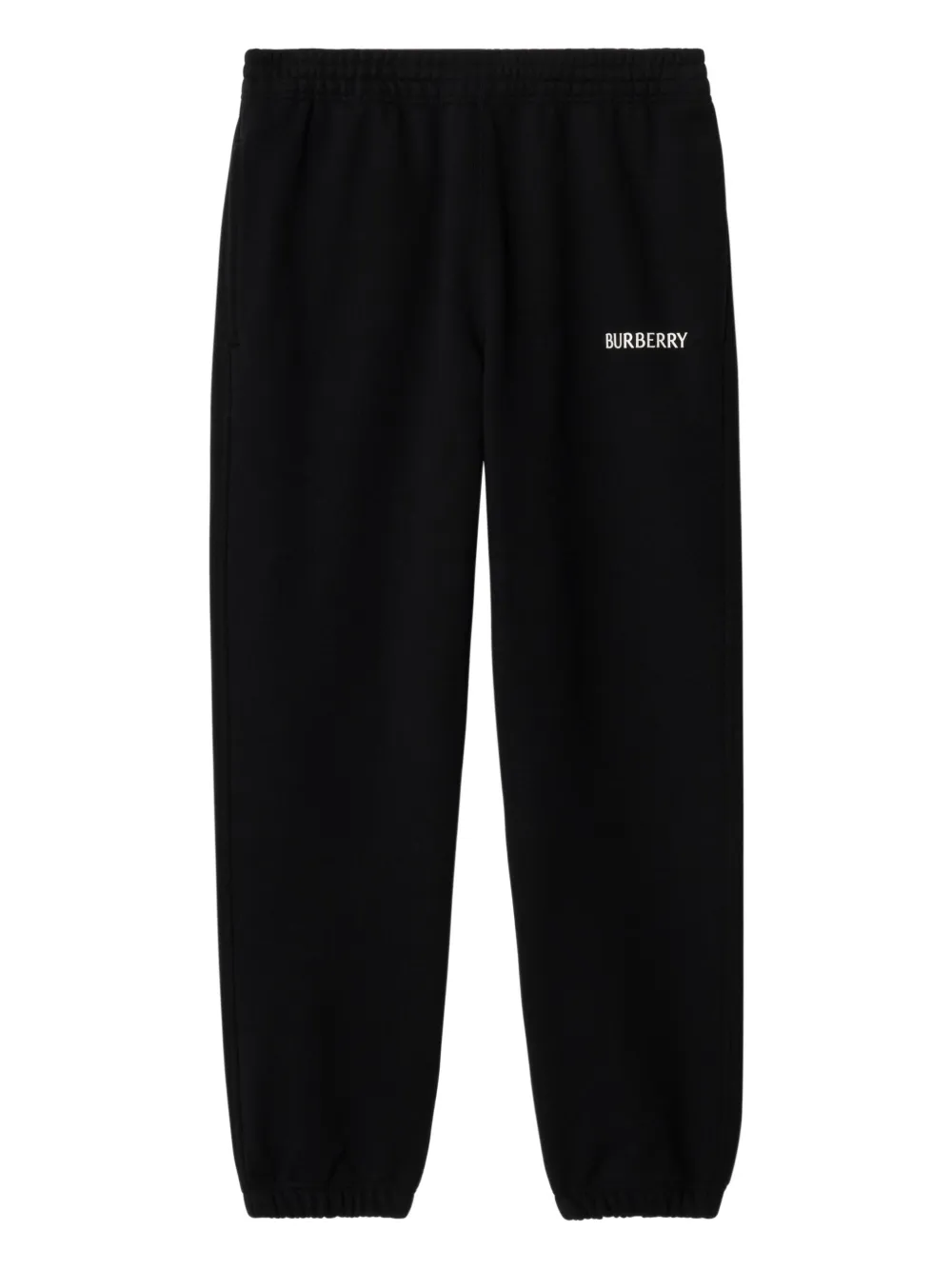 Burberry pantalon de jogging en coton à logo | noir | Image 1