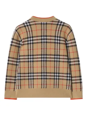 Burberry Kids（バーバリー・キッズ）カーディガン - FARFETCH