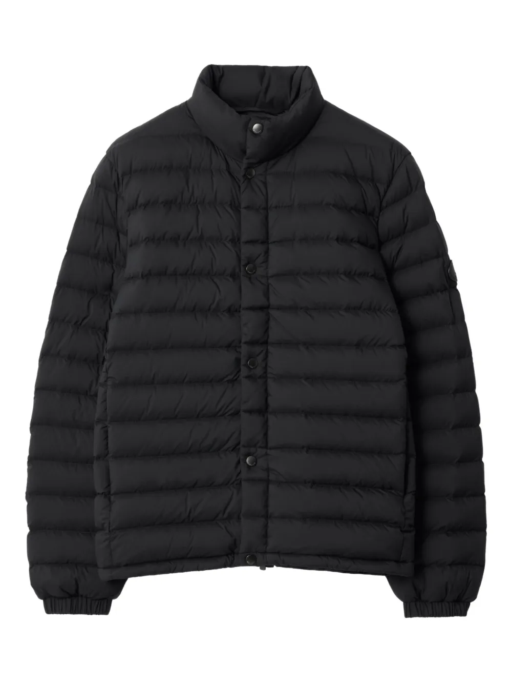 Burberry logo-patch padded jacket | Black | Image 1