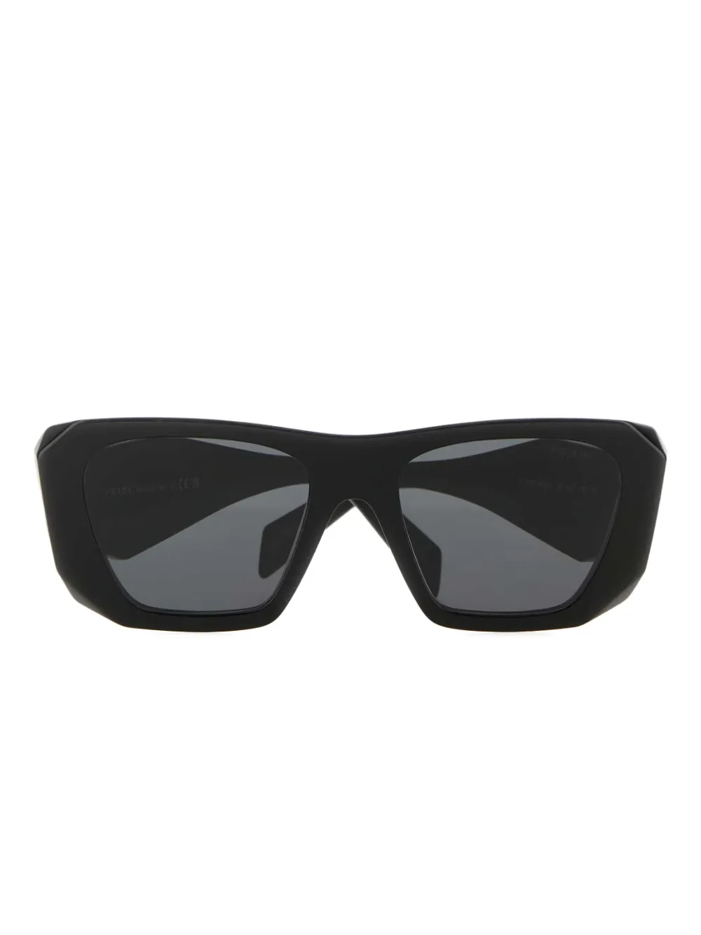 Prada geometric-frame sunglasses - Nero