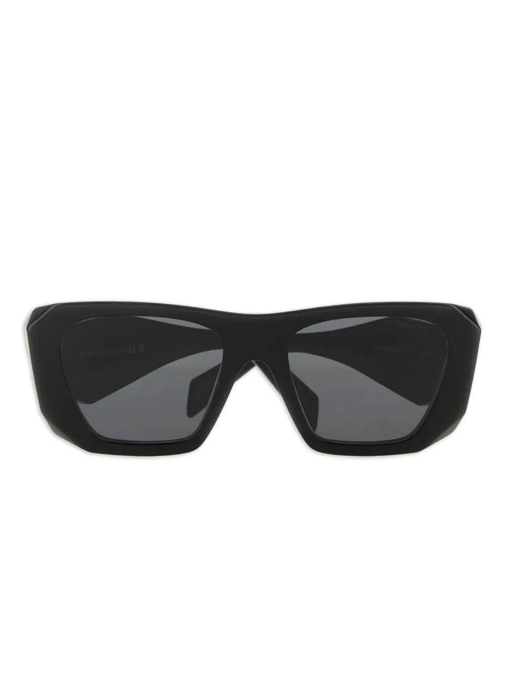 Prada geometric-frame sunglasses - Nero