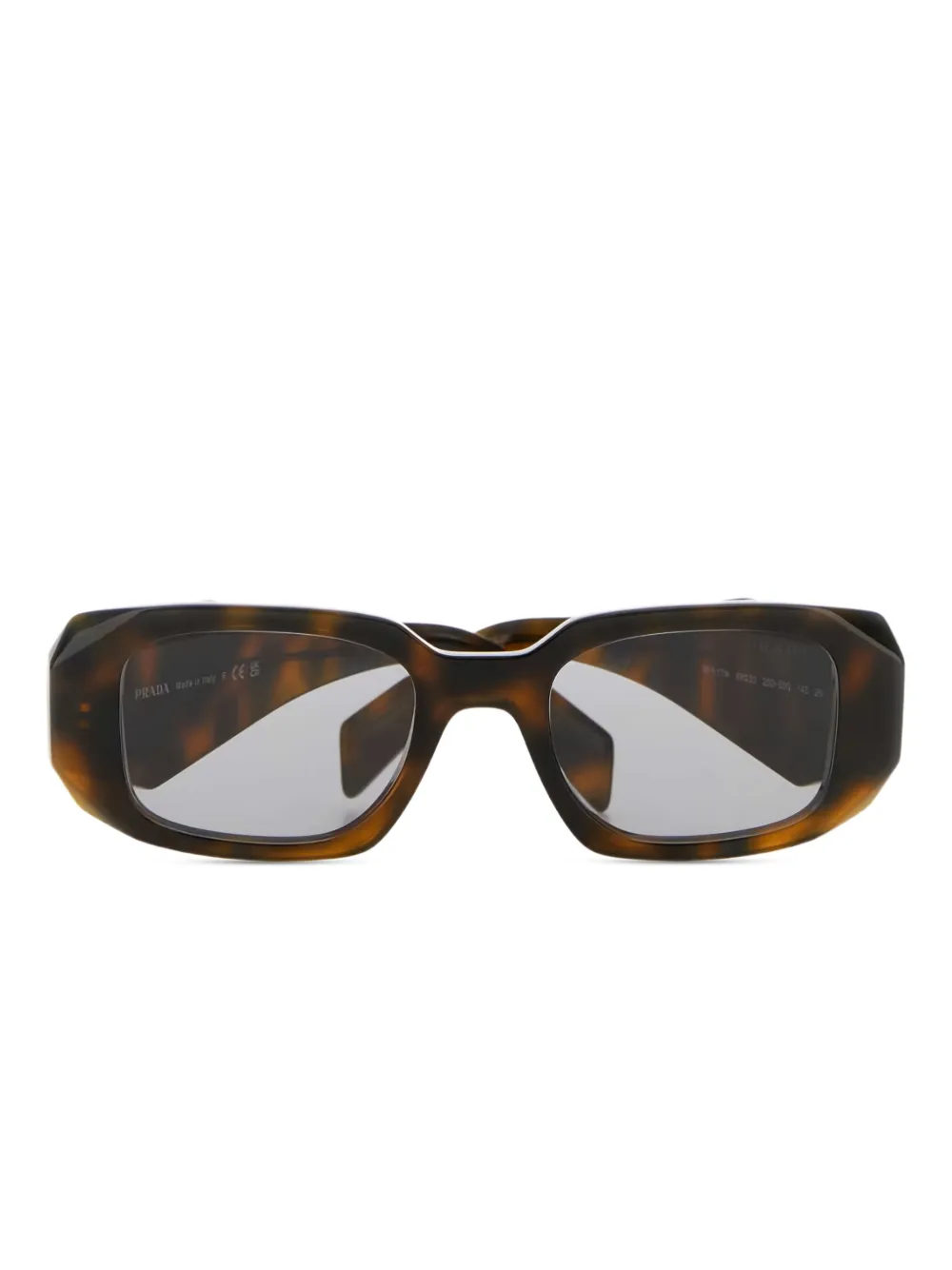 Prada tortoiseshell-pattern sunglasses - Marrone