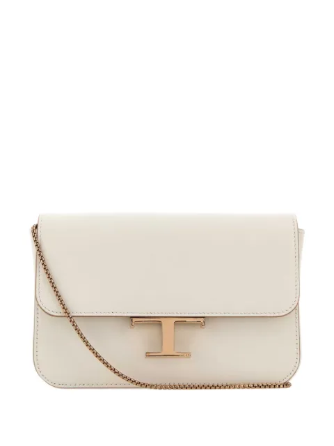 Tod's bolsa crossbody con placa del logo