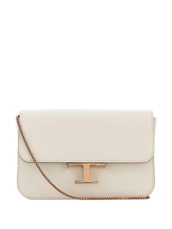 Tod's レザー ショルダーバッグ | ホワイト | FARFETCH JP
