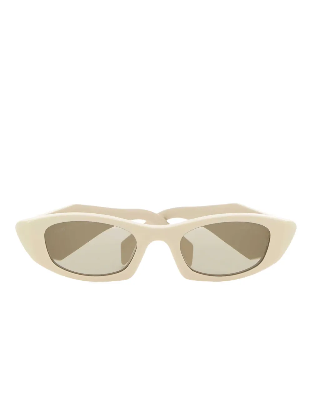 Prada geometric-frame sunglasses - Toni neutri