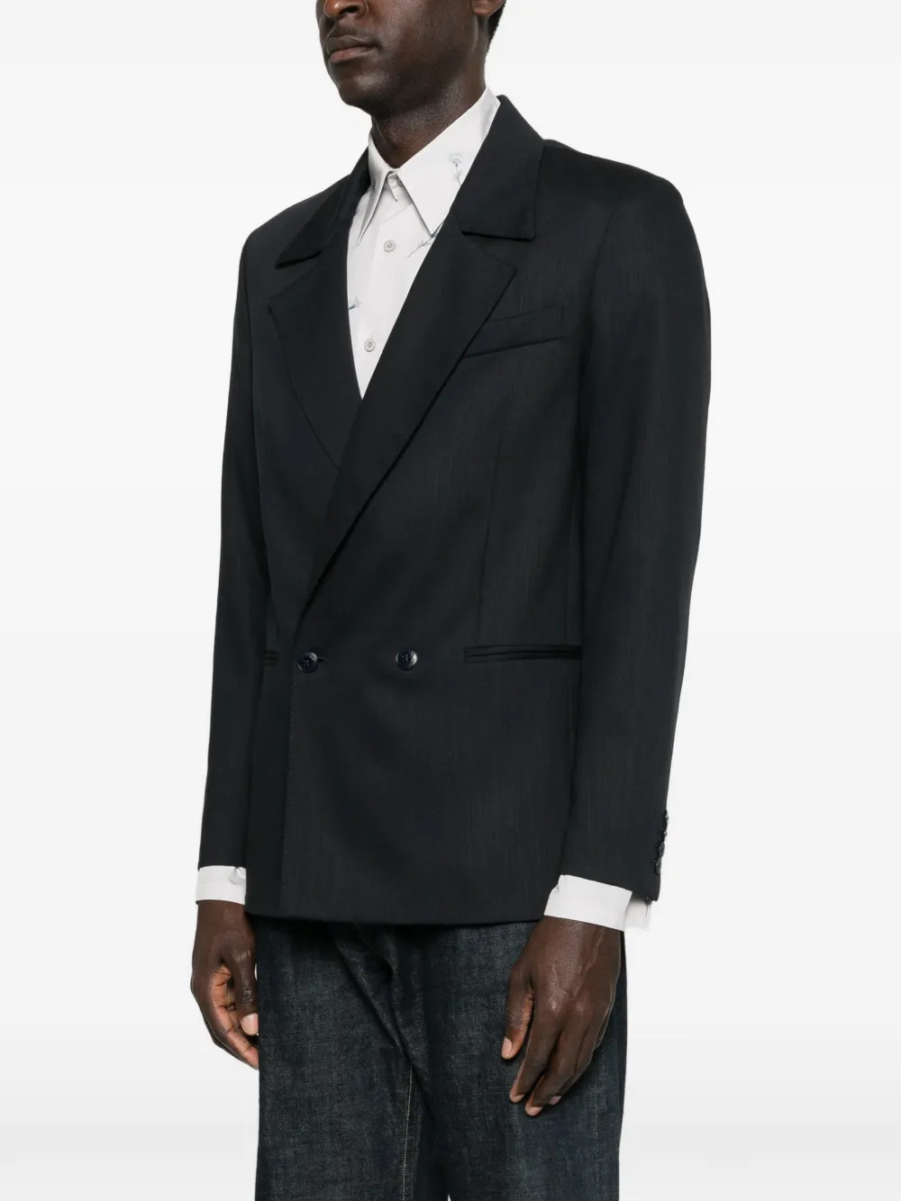 Costumein Donatien blazer met dubbele rij knopen Blauw
