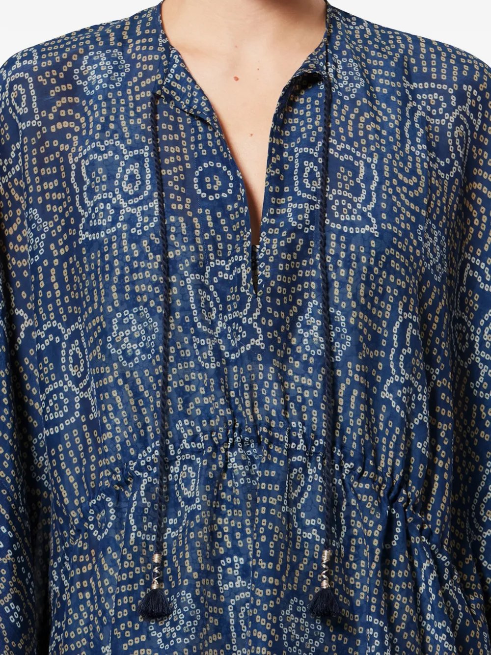 ISABEL MARANT Loreliz katoenen tuniek Blauw