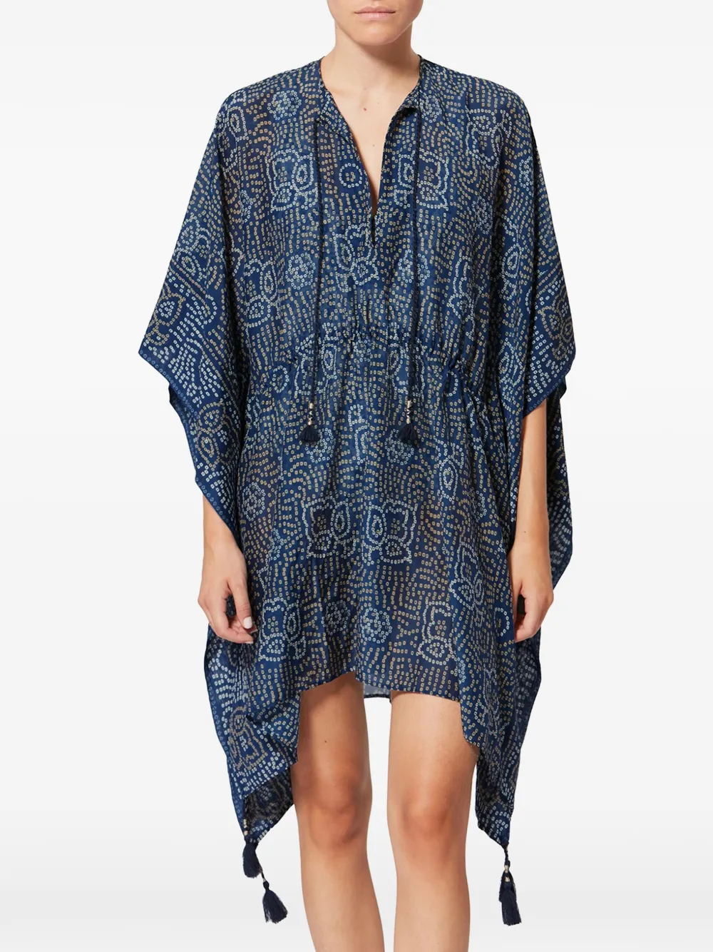 ISABEL MARANT Loreliz katoenen tuniek Blauw