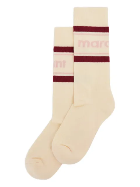 ISABEL MARANT Dona striped socks
