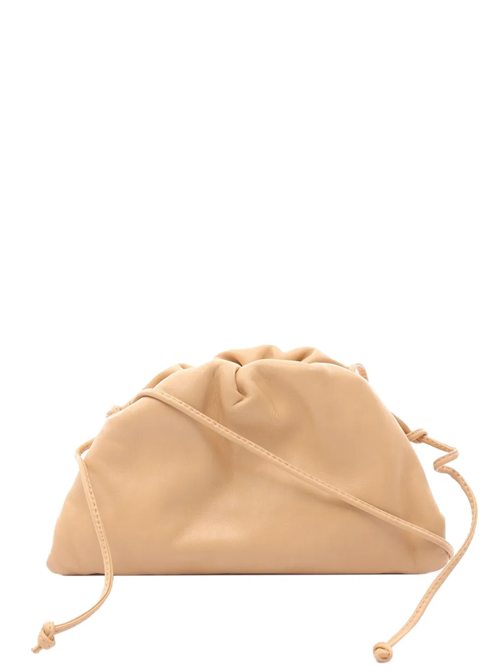 Bottega Veneta Pre-Owned 2012-2025 Lambskin The Mini Pouch crossbody bag - Marrone