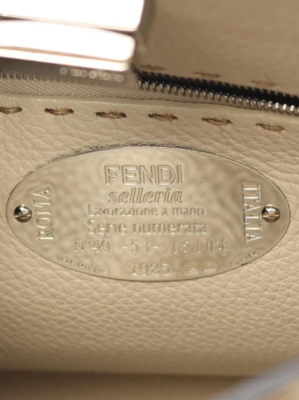 Pre-owned Fendi 2010-2025 Medium Peekaboo Iconic Essentially Satchel In Brown