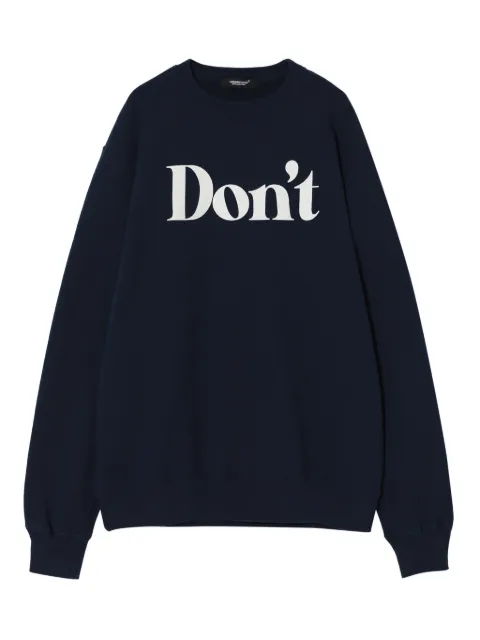 Undercover cerw neck sweater 